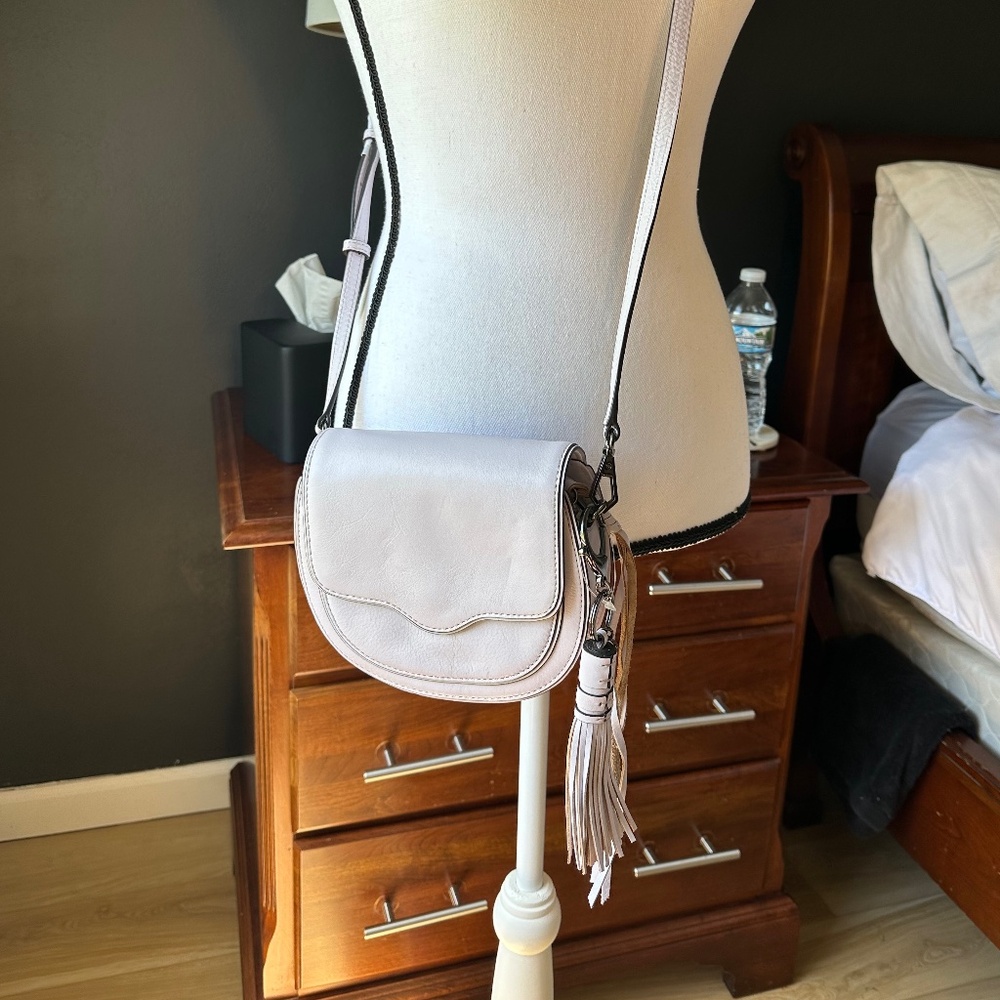 Pale lavender Rebecca Minkoff Cross Body Bag